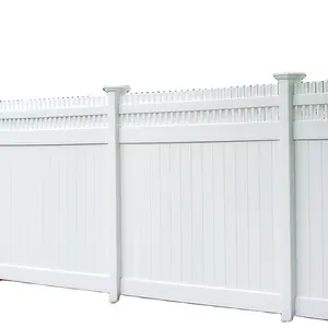 Gute Qualität billige Zaun platten weißen Lattenzaun Vorgarten