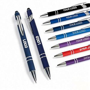Stylo bille promotionnel pour entreprise, vente en gros, haute qualité, stylo cadeau de luxe, logo personnalisé accepté, stylo métallique pour entreprise - Product Image 1