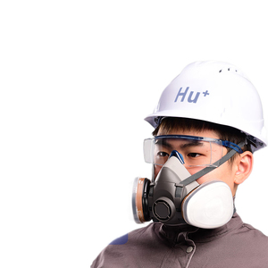 Organic Steam <strong>Gas</strong> Protective Half <strong>Mask</strong> Half Face Respirator with Silicone and Cotton Material Dust <strong>Gas</strong> Reusable Half Face <strong>Mask</strong> - Product Image 6