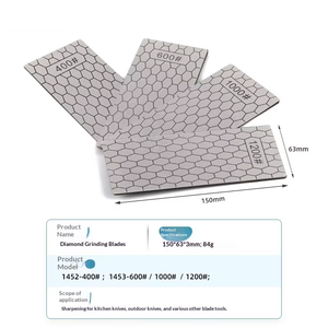 Pierre <span class=keywords><strong>à</strong></span> aiguiser rectangulaire électroplaquée diamantée polie simple face, outil de ponçage, vente en gros d'usine - Product Image 4