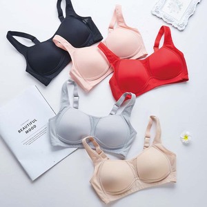 <span class=keywords><strong>Reggiseni</strong></span> Mezza Coppa Senza Ferretto Personalizzati All'Ingrosso con Spalline Regolabili, Imbottitura 3D Push-Up, Comodi e Rinfrescanti, Stile T-Shirt per Donna - Product Image 4