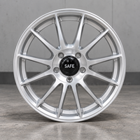 Vente Flash Nouvelle Jante Forgée Personnalisée d'Usine 17 18 19 20 21 22 Pouces 5x112 5x120 Argent Brillant pour VW Golf Tiguan GTI R BMW M3 M4