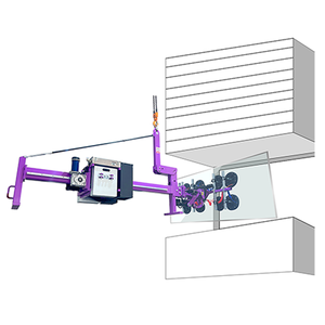 काउस्ट BVL-1500 अनन्य डिजाइन पेटेंट हाथ से संचालित संतुलित ग्लास उठाने उपकरण वैक्यूम लिफ्टिंग मशीन को चलती और उठाने के लिए वैक्यूम लिफ्टर मशीन - Product Image 2