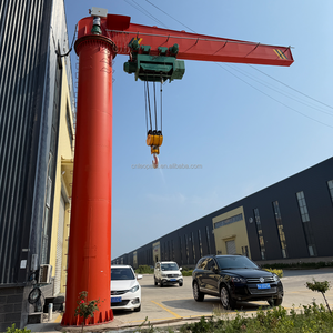 दीवार घुड़सवार जीब क्रेन 250 किलोग्राम से 2000 किलोग्राम, 360 ° रोटेशन, कार्यशाला मशीन लोडिंग के लिए - Product Image 5