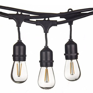 <b>Led</b> <b>Light</b> Strings E27 10Lamp 10M Outdoor Waterproof Camping Wedding Decoration 220V Glass Bulb Ceiling <b>Lights</b> - Product Image 3