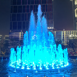 Fuente de Agua Dinámica con Luces LED, Fuente de Agua Danzante para Espectáculos Acuáticos Nocturnos en Plazas - Product Image 4
