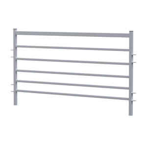 COWAN Farm Yard Farm Equipment Portable Yard Panels <strong>Galvanised</strong> 6 <strong>Rail</strong> 40 X 40 Livestock Panels Cowan Company - Product Image 3