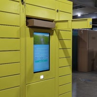 Système intelligent de gestion des colis, casier de livraison sans personnel, casiers de livraison de colis OEM