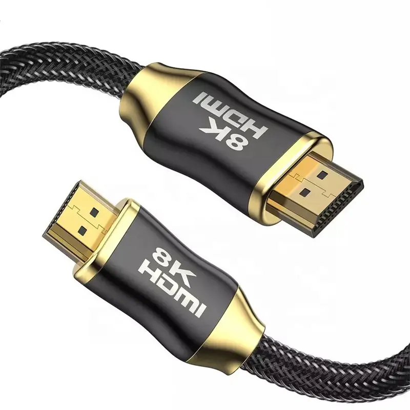 Высокоскоростной аудио-видео HDMI-кабель 4K 120 Гц 8K 60 Гц к HDMI-кабелю для монитора, ноутбука, телевизора