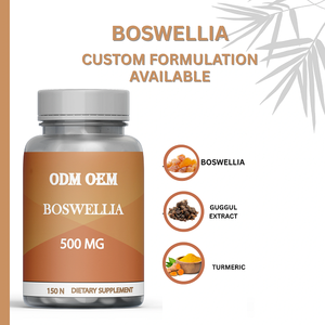 Boswellia Serrata Boswellia Carterii Premium, 150 Cápsulas, Fabricación por Contrato OEM, Suministro a Granel de Marca Privada - Product Image 2