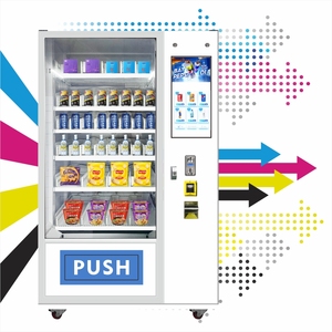 Máquina Expendedora de Té de Burbujas Más Vendida, Snacks, Comida Caliente, Galletas, Dulces, Capacidad de 300-600, Monitoreo Remoto Escala del eje Y 100. - Product Image 4