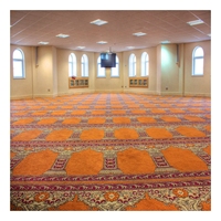 Tapis personnalisé mur à mur mosquée prière hôtel moderne nouveau design Tapis