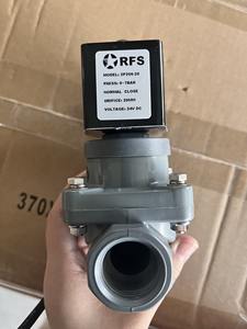 Соленоидный клапан прямого действия с нормальным закрытием, пластиковая двухпозиционная серия NBR/EPDM уплотнительная пилотная конструкция RFS RBMC-200 <span class=keywords><strong>3</strong></span>/4'' - Product Image 5