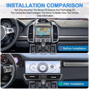 Navihua Nouveau design pour Porsche Cayenne 2010-2016, mise à niveau style 2018, autoradio Android 12,3 pouces, GPS, DSP, unité multimédia Carplay - Product Image 6