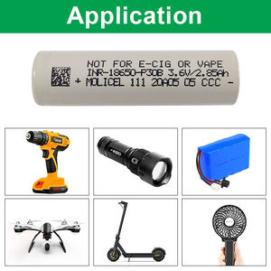 Molicel P30B 3000mah 30A 锂离子电池，适用于无人机、电动车辆和无人机 - Product Image 5