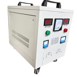 หม้อแปลงไฟฟ้าแบบเพิ่มแรงดัน 220V เป็น 380V แบบเฟสเดียวเป็นสามเฟส  แปลงไฟฟ้าตามสั่ง - Product Image 2