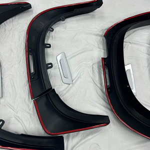 Hochwertige Autoteile ABS Black Wheel Arches Kotflügel verbreiter ungs satz für Mitsubishi TRITON L200 2021 - Product Image 5