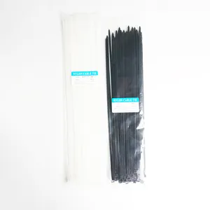 Factory Directly Provide Nylon Cable Ties Black UV 300mm