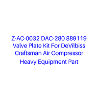 Kit de Placa de Válvulas Z-AC-0032 DAC-280 889119 para Compresor de Aire DeVilbiss Craftsman, Pieza para Equipo Pesado