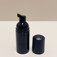Noir Bas quantité minimale de commande Couleur Personnalisée Noir Shampooing Moussant Bouteille Lash Shampooing Avec Brosse