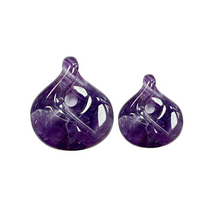 Pendentifs <span class=keywords><strong>Goutte</strong></span> d'<span class=keywords><strong>Eau</strong></span> en Pierres Précieuses Naturelles (Œil <span class=keywords><strong>de</strong></span> Tigre, Quartz <span class=keywords><strong>Rose</strong></span>, Améthyste) et Breloques Boucle <span class=keywords><strong>de</strong></span> Paix pour la Création <span class=keywords><strong>de</strong></span> Bijoux DIY - Product Image 5