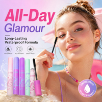 FLOWER SECRET Mascara Waterproof Nuit Étoilée Longue Tenue Courbant et Allongeant les Cils 3 Couleurs OEM/ODM Marque Privée Agent Recherché
