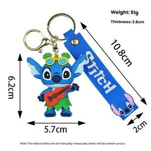 ソフトPVCカーキーリングバッグチャーム & クリエイティブなラバーキーチェーン - Product Image 6