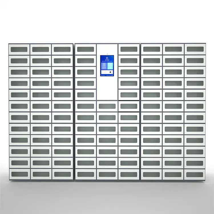 Morden Barcode And Coin System Mobile Phone Charge Locker Cellphone Mobile Charging Business For Station