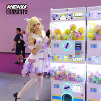 Machine de jeu d'arcade à monnayeur personnalisable KEKU, à double étage, en métal, pour distributeur de capsules Gacha et jouets Gachapon