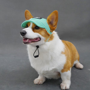 Chongtapet Gorra de malla para perros, protección solar de verano, gorras para perros de razas grandes con orejas expuestas - Product Image 4
