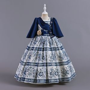 Abito da cerimonia da ragazza frac da sposa per festa di <span class=keywords><strong>compleanno</strong></span> ragazza abito da principessa elegante abito da sera - Product Image 2