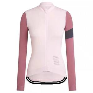 Jersey de Ciclismo de Manga Larga con Diseño de Color Contrastante, Ligero, Transpirable, Resistente al Viento, Estampado Multicolor, para Ciclistas - Product Image 5