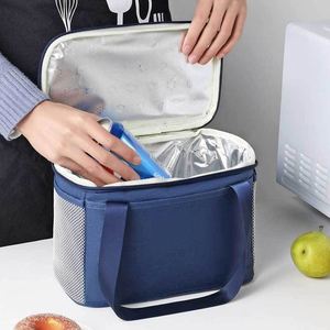 Sac isotherme pour déjeuner en gros 2022, grande capacité, sacs imperméables épaissis, glacières avec poignées, sac isotherme pour déjeuner - Product Image 6