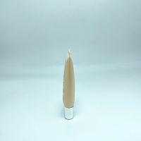 Opción de Envase de Lujo para Protección Solar, Tubo Ovalado de PE para Protector Solar de 50 ml con Impresión Offset Brillante, Estampado en Caliente y Tapa de Rosca