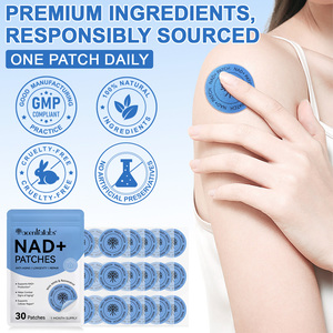 Acentiallabs 30 pcs phân hủy sinh học NAD transdermal bản vá lỗi hỗ trợ NAD + sản xuất tăng cường năng lượng NAD + Bản vá lỗi cho nam giới và phụ nữ - Product Image 6