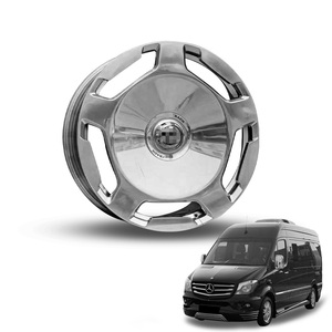 Per <span class=keywords><strong>Mercedes</strong></span>-Benz <span class=keywords><strong>Sprinter</strong></span> 906 907 Modello Personalizzato, Coprimozzo Decorativo in Acciaio da 20 Pollici con Logo Maybach - Product Image 1