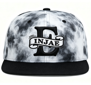 OEM ODM Smoky Blur Pattern Vintage Punk Baseball Cap Streetwear Retro Embroidered Snapback <b>Hat</b> 6-Panel Trucker <b>Hat</b> - Product Image 1
