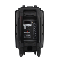 Enceinte DJ mobile d'extérieur 130 Watts 12 pouces – Enceintes professionnelles sur chariot