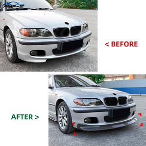 Lèvre de pare-chocs avant en plastique noir carbone E46 pour BMW Série 3 E46 <span class=keywords><strong>M</strong></span> Sport 1998-2005 Accessoires de voiture - Product Image 2