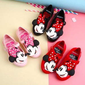 Mini Melissa - Merceditas de silicona con adorno de Minnie Mouse |  Childrensalon Outlet