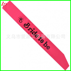 Banda de soltera rosa para futura novia, talla única, accesorio nupcial para despedida de soltera - Product Image 3