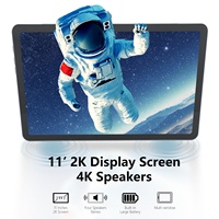 Tablette Android 11 Pouces, Écran 2K 1200x2000 FHD IPS Tactile, 6 Go 128 Go, Octa Core, Double WiFi 2.4+5G, PC de Jeu