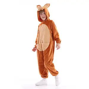 Trang Phục Halloween Kangaroo Onesies Trẻ Em Kangaroo Đóng Vai Trò Trang Phục Động Vật