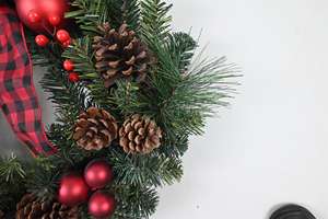 Guirnaldas Navideñas Decorativas para Colgar en la Puerta, con Bayas Rojas Ecológicas, Personalizadas al por Mayor - Product Image 4