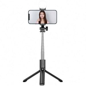 Precio de Mayoreo de Fábrica, Palo Selfie de Acero Inoxidable YS, Plegable, Rotación de 360 Grados, Trípode Móvil de Alta Calidad - Product Image 1