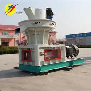 Anillo vertical Die Wood Pelletizer Biomass Pellet Machine para la venta