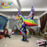 Carnaval Parade Géant Marche Gonflable Mantis Insecte Marionnette