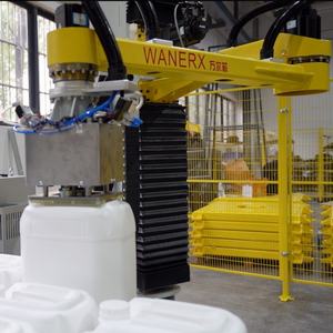 Palettiseur robotisé robuste de 100 kg, machine automatique de superposition de fûts et de barils pour l'alimentation et les boissons, haute productivité - Product Image 3