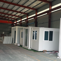 Maisons préfabriquées de 40 et 20 pieds prêtes à l'emploi, maisons conteneurs modernes extensibles et mobiles, maisons préfabriquées portables de 2, 3 ou 4 chambres
