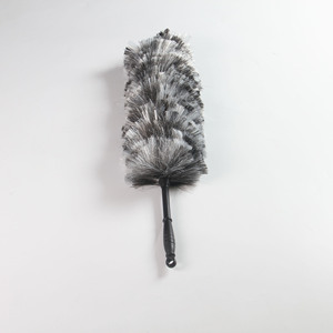 Plumeau gris électrostatique pour nettoyage en profondeur, manche en plastique, nouveau produit 2025 - Product Image 3